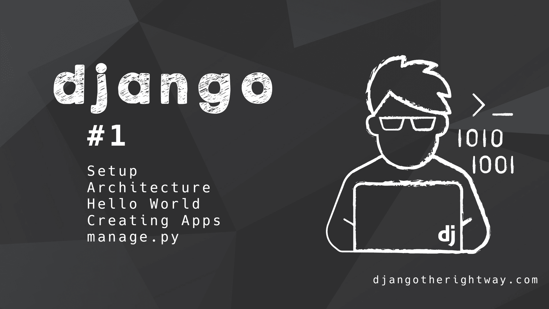 Django Setup, Architecture and  Hello World